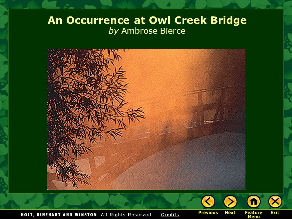An Occurrence at Owl Creek Bridge Critical Essays